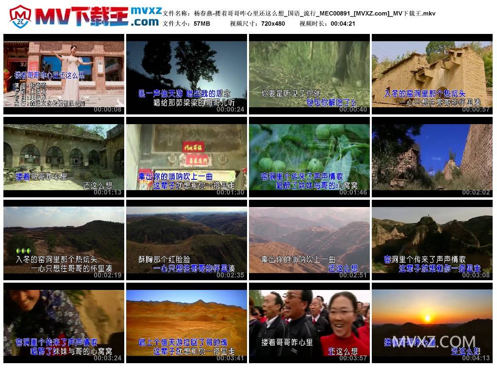 杨春燕-搂着哥哥咋心里还这么想_国语_流行_MEC00891